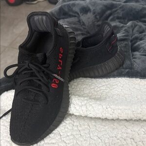 Yeezy Black Red Sneakers size 36